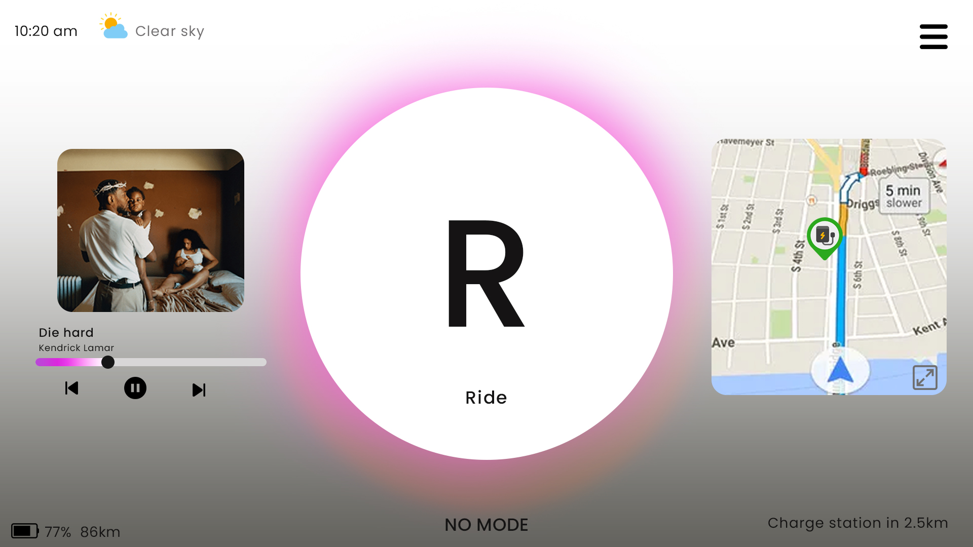Ride mode